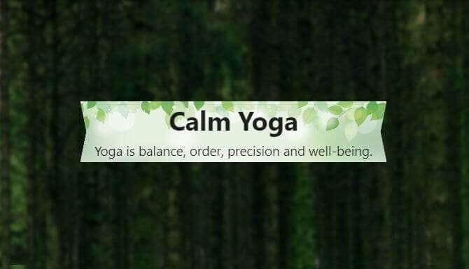 Calm Yoga
